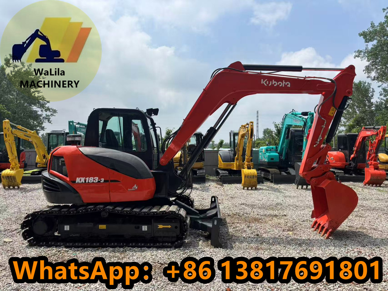 KUBOTA KX183 - Mini excavator: picture 4 KUBOTA KX183 - Mini excavator: picture 4