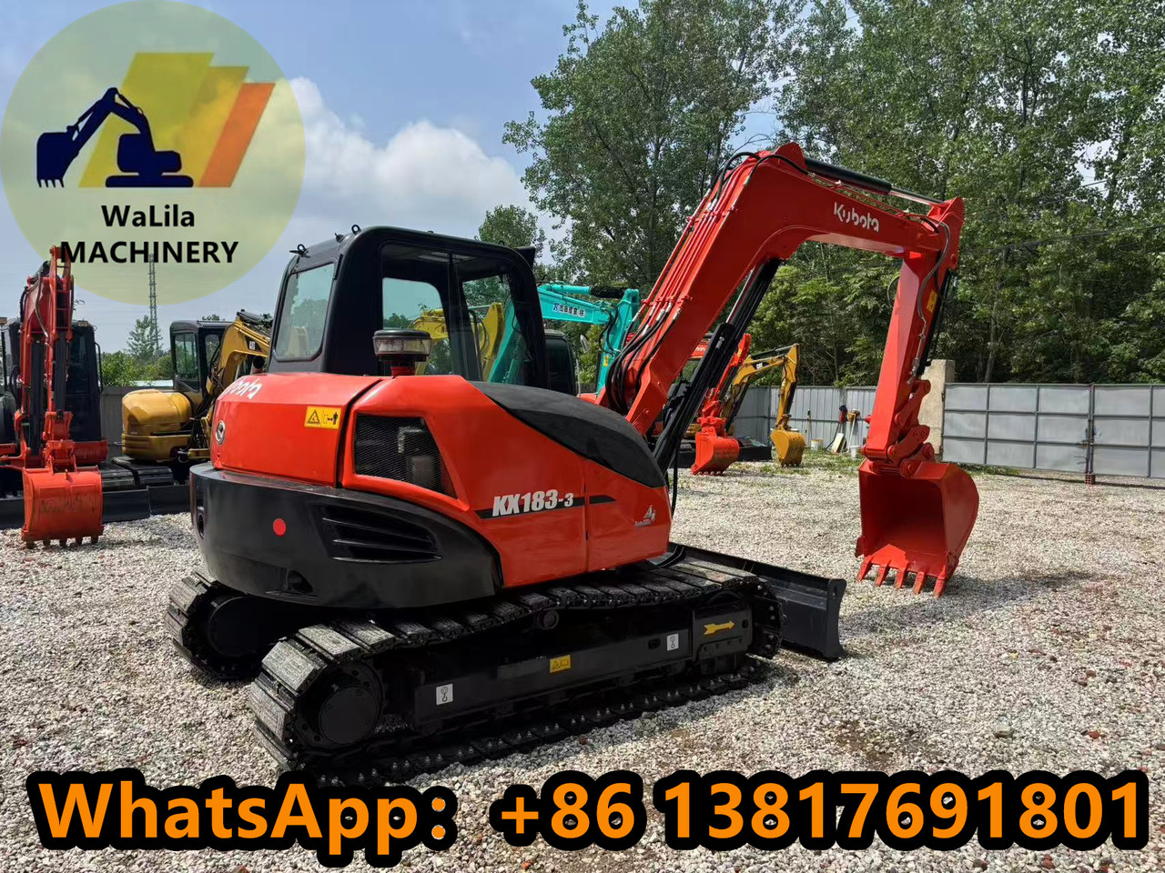 KUBOTA KX183 - Mini excavator: picture 5 KUBOTA KX183 - Mini excavator: picture 5