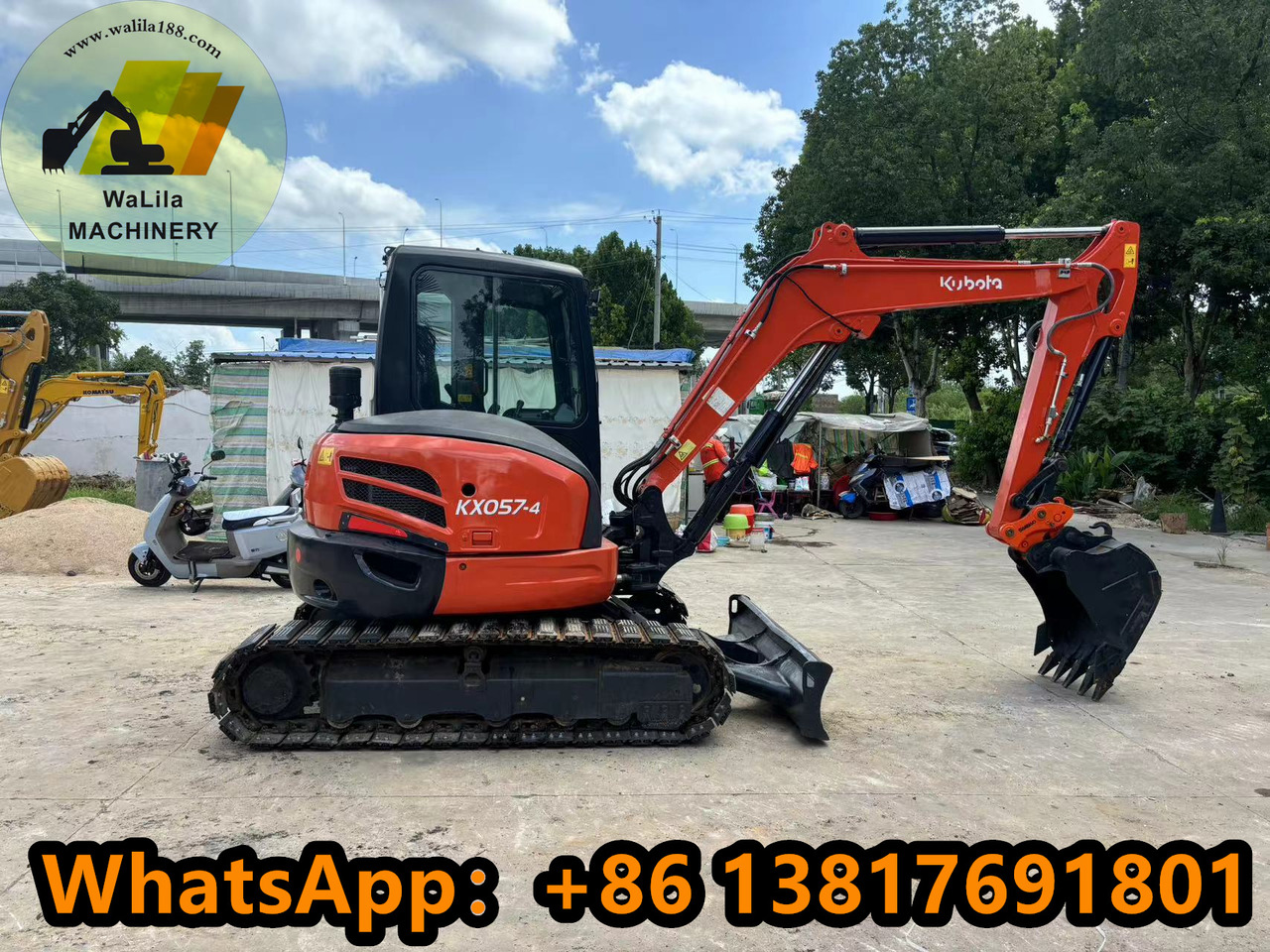 KUBOTA Kx057-4 - Mini excavator: picture 1 KUBOTA Kx057-4 - Mini excavator: picture 1