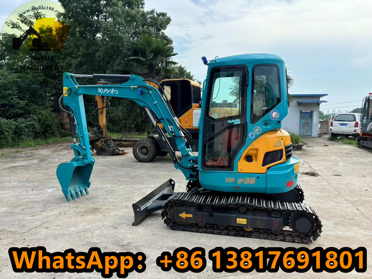 KUBOTA U35 - Mini excavator: picture 1 KUBOTA U35 - Mini excavator: picture 1