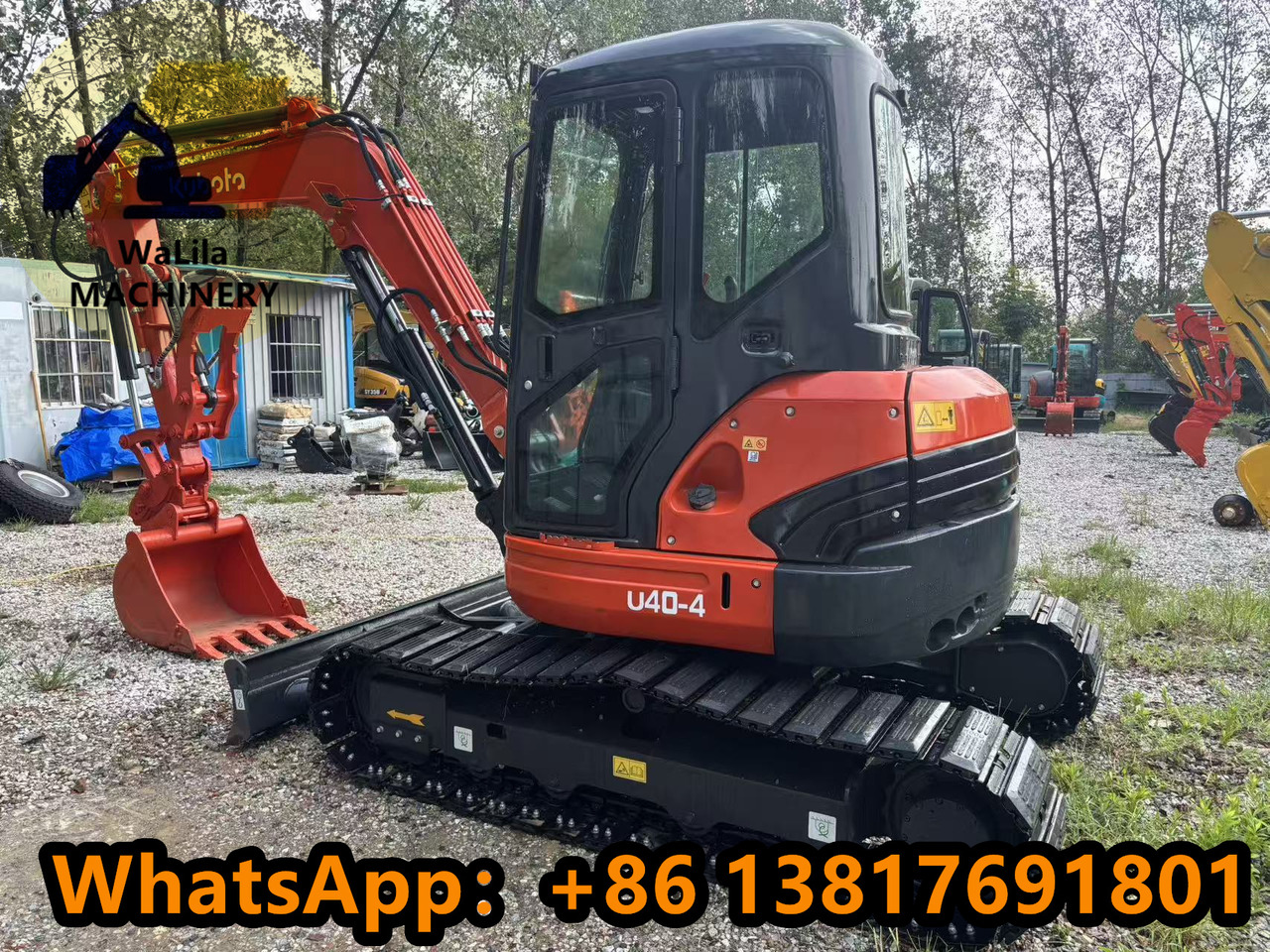 KUBOTA U40 - Mini excavator: picture 5 KUBOTA U40 - Mini excavator: picture 5