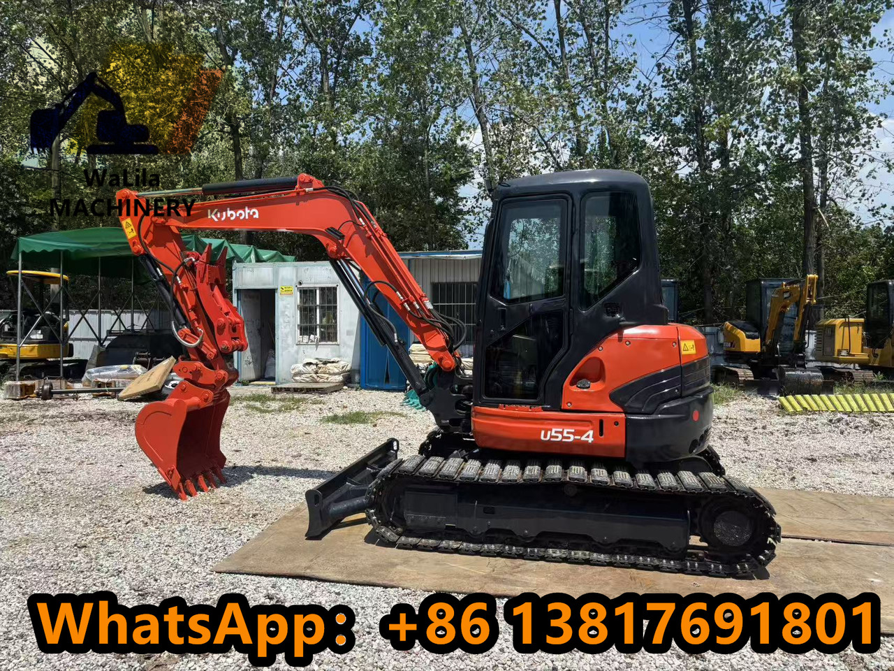 KUBOTA U55-4 - Mini excavator: picture 5 KUBOTA U55-4 - Mini excavator: picture 5