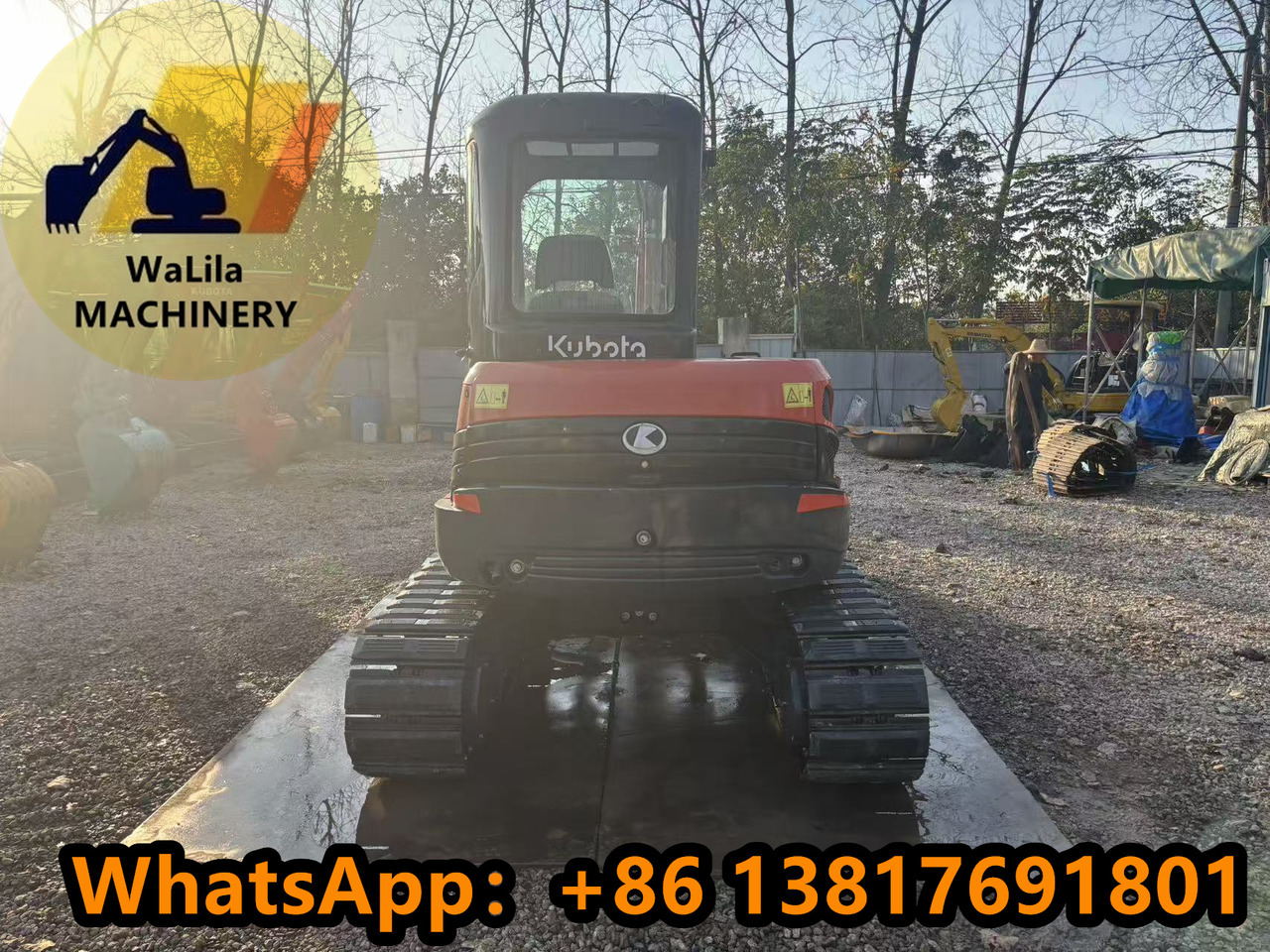 Mini excavator KUBOTA U55-4R: picture 6 Mini excavator KUBOTA U55-4R: picture 6