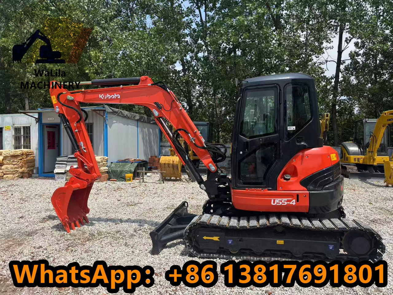 KUBOTA U55 - Mini excavator: picture 5 KUBOTA U55 - Mini excavator: picture 5