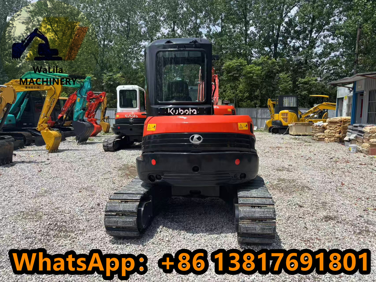 KUBOTA U55 - Mini excavator: picture 2 KUBOTA U55 - Mini excavator: picture 2