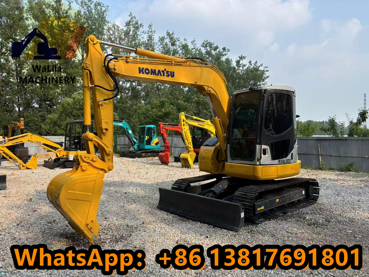 Komatsu 78US-6 - Mini excavator: picture 4 Komatsu 78US-6 - Mini excavator: picture 4