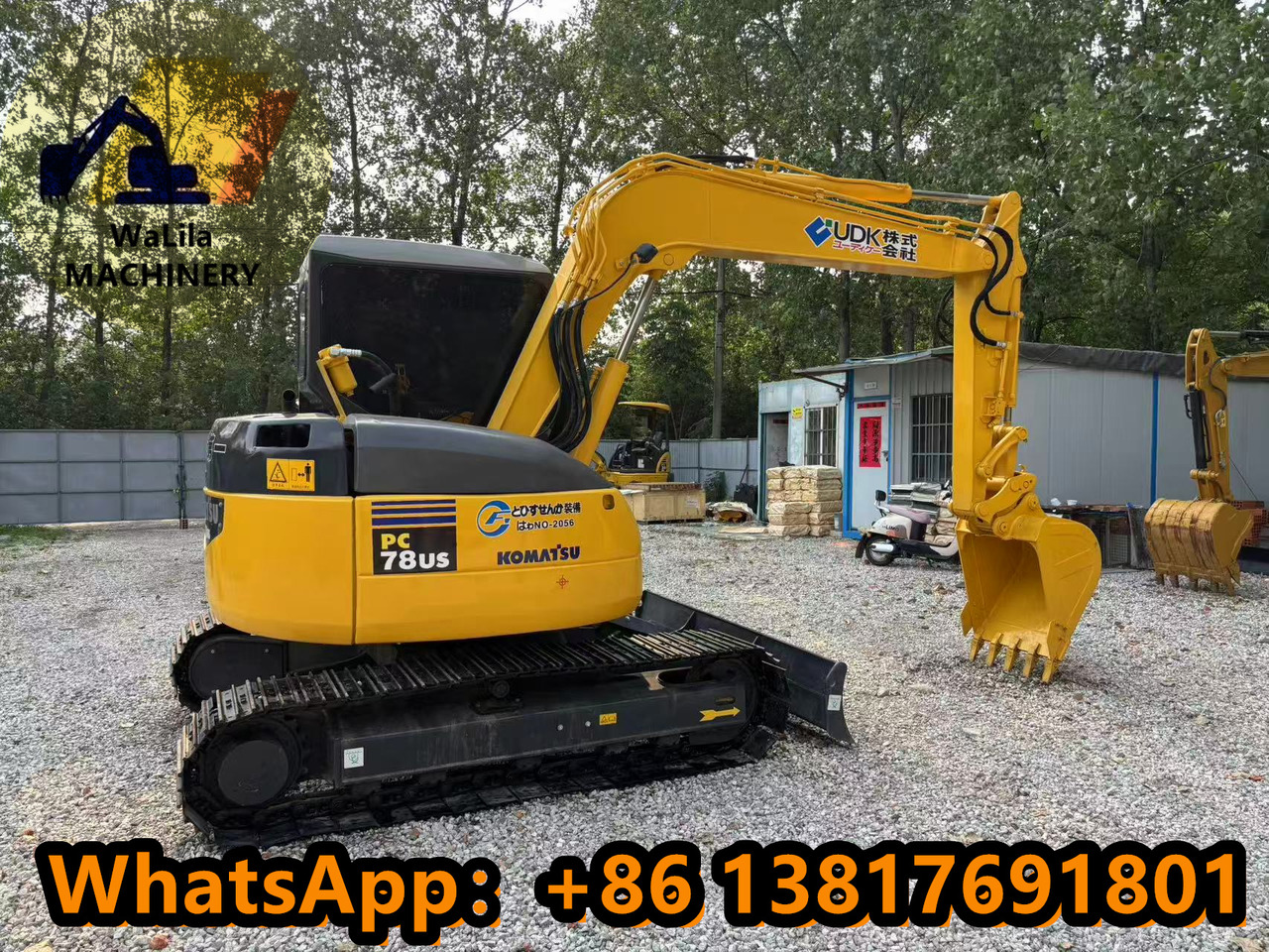 Komatsu 78US-6 - Mini excavator: picture 1 Komatsu 78US-6 - Mini excavator: picture 1