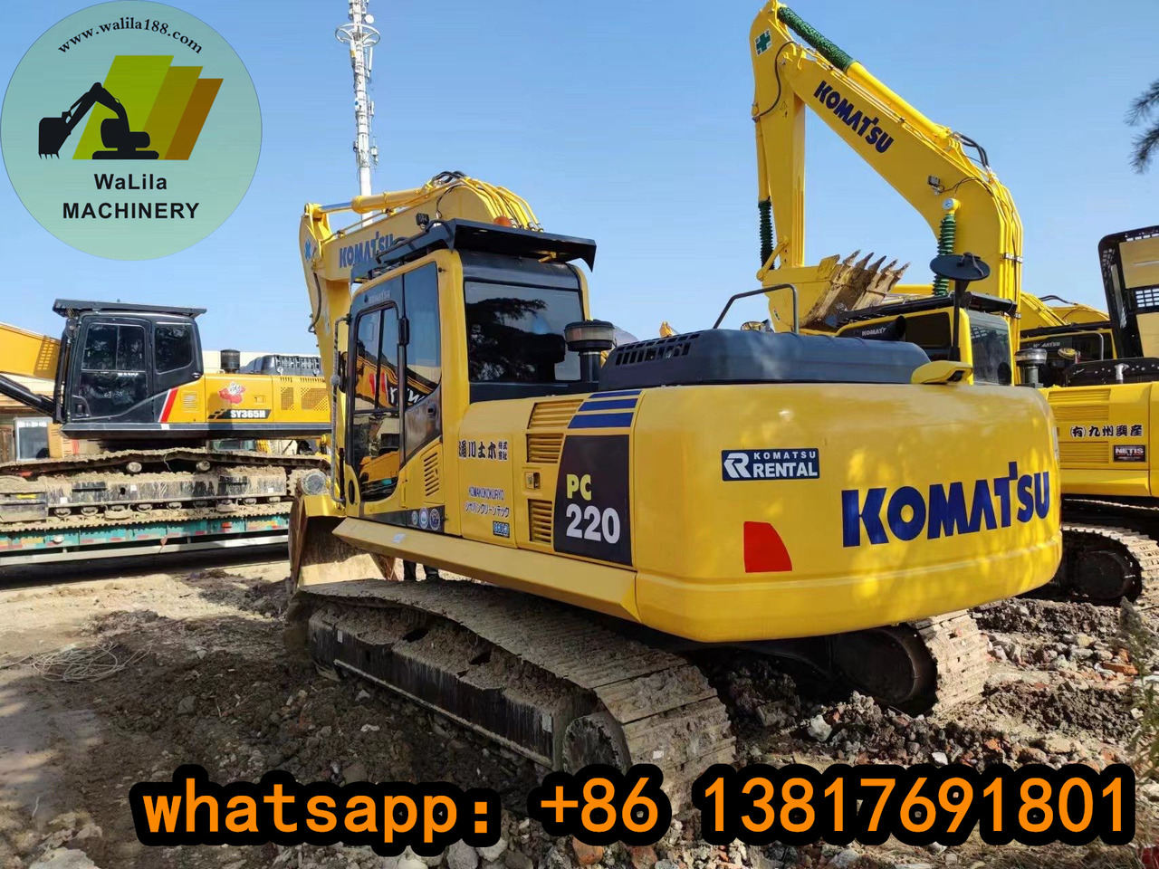 Komatsu PC 220-8 Japan imported Komatsu 22-ton medium excavator - Crawler excavator: picture 3 Komatsu PC 220-8 Japan imported Komatsu 22-ton medium excavator - Crawler excavator: picture 3