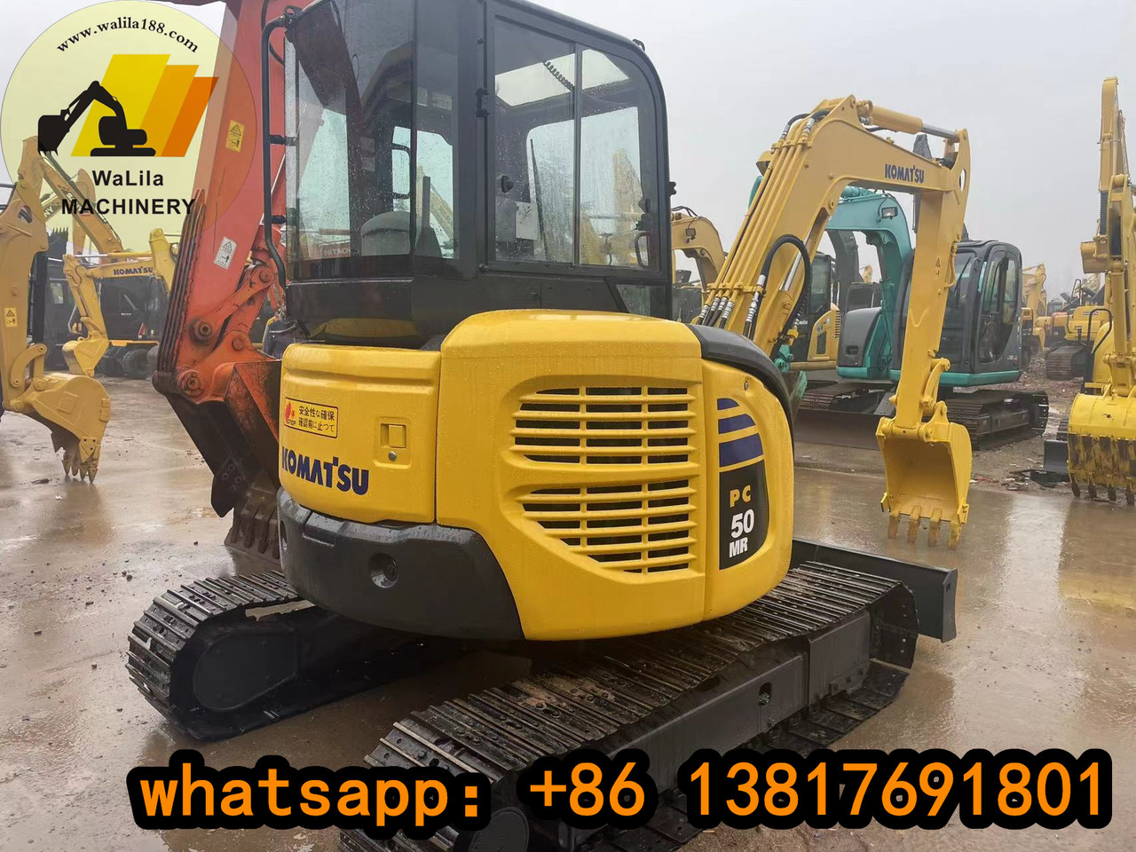 Komatsu PC 50 MR KOMATSU mini excavator Komatsu PC60, PC55, PC50 - Mini excavator: picture 2 Komatsu PC 50 MR KOMATSU mini excavator Komatsu PC60, PC55, PC50 - Mini excavator: picture 2