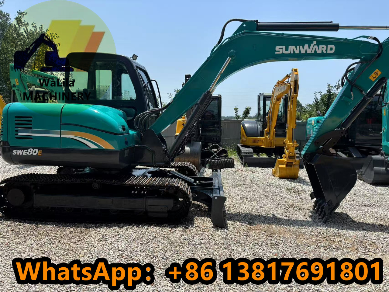 SUNWARD SWE 80 - Mini excavator: picture 4 SUNWARD SWE 80 - Mini excavator: picture 4
