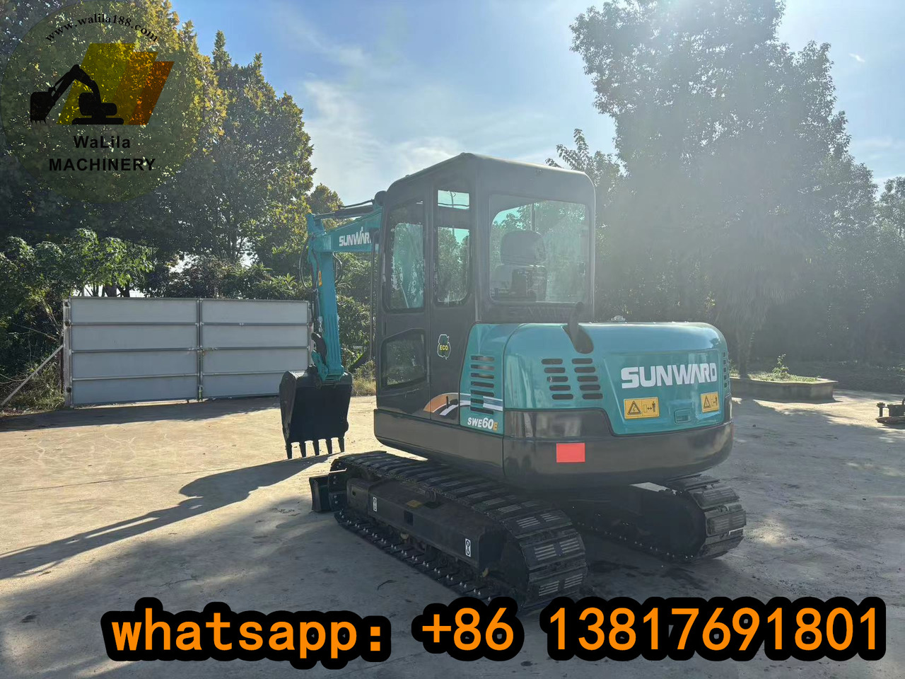 SUNWARD SWE60E - Mini excavator: picture 3 SUNWARD SWE60E - Mini excavator: picture 3
