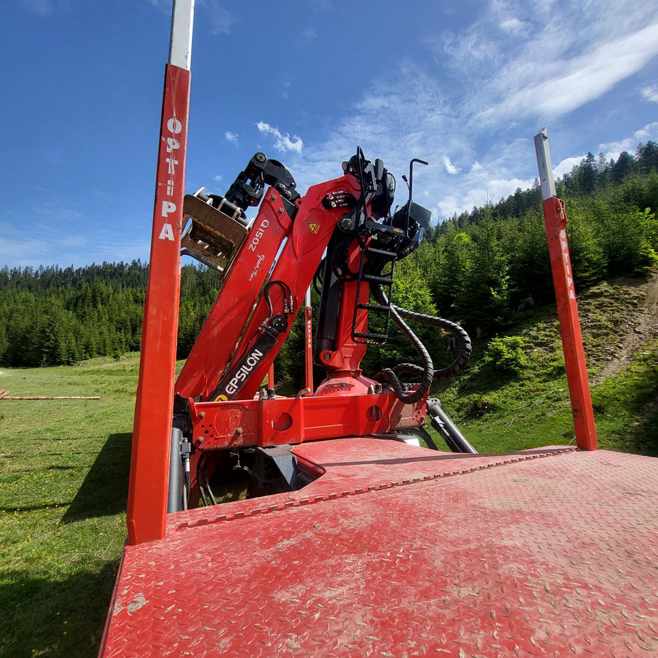 Log truck, Crane truck for transportation of timber VOLVO FMX 500: picture 12