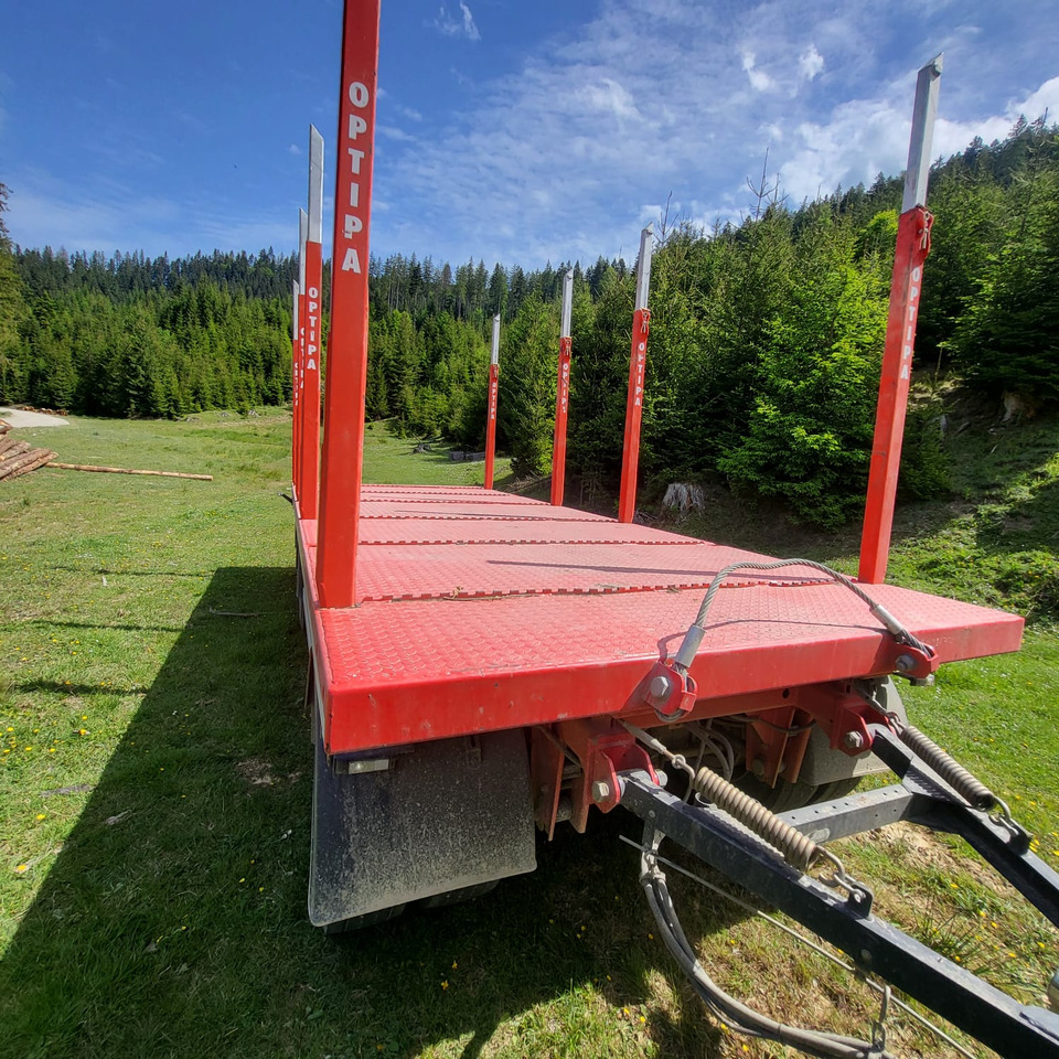 Log truck, Crane truck for transportation of timber VOLVO FMX 500: picture 15