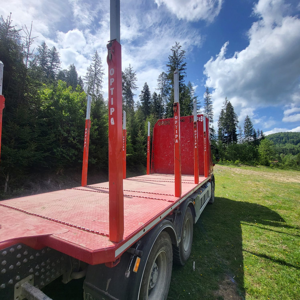 Log truck, Crane truck for transportation of timber VOLVO FMX 500: picture 13