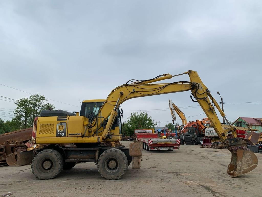 Wheel excavator Komatsu PW 140-7: picture 6 Wheel excavator Komatsu PW 140-7: picture 6