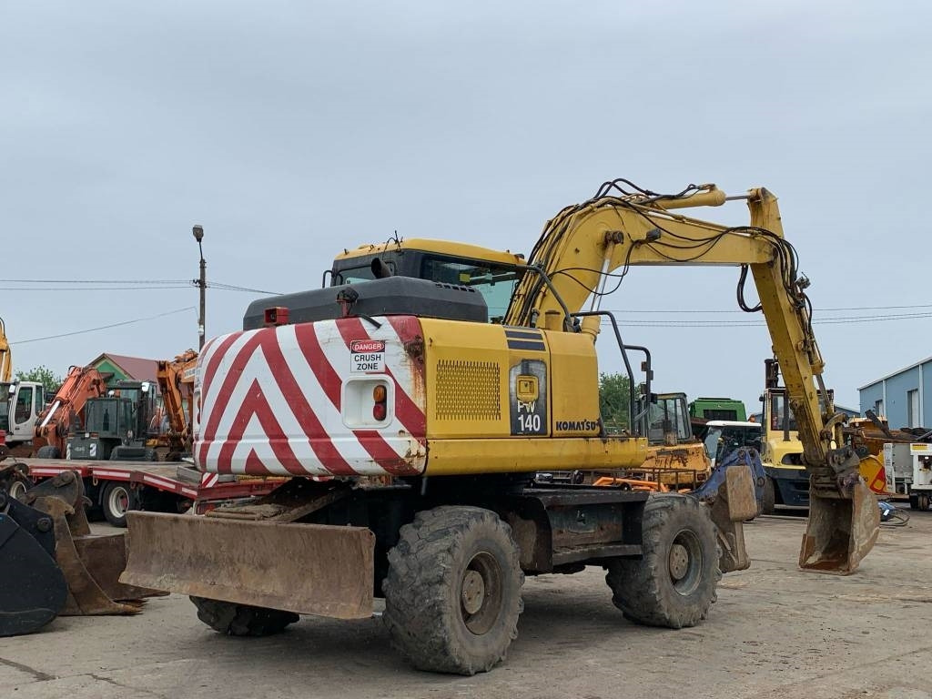 Wheel excavator Komatsu PW 140-7: picture 7 Wheel excavator Komatsu PW 140-7: picture 7