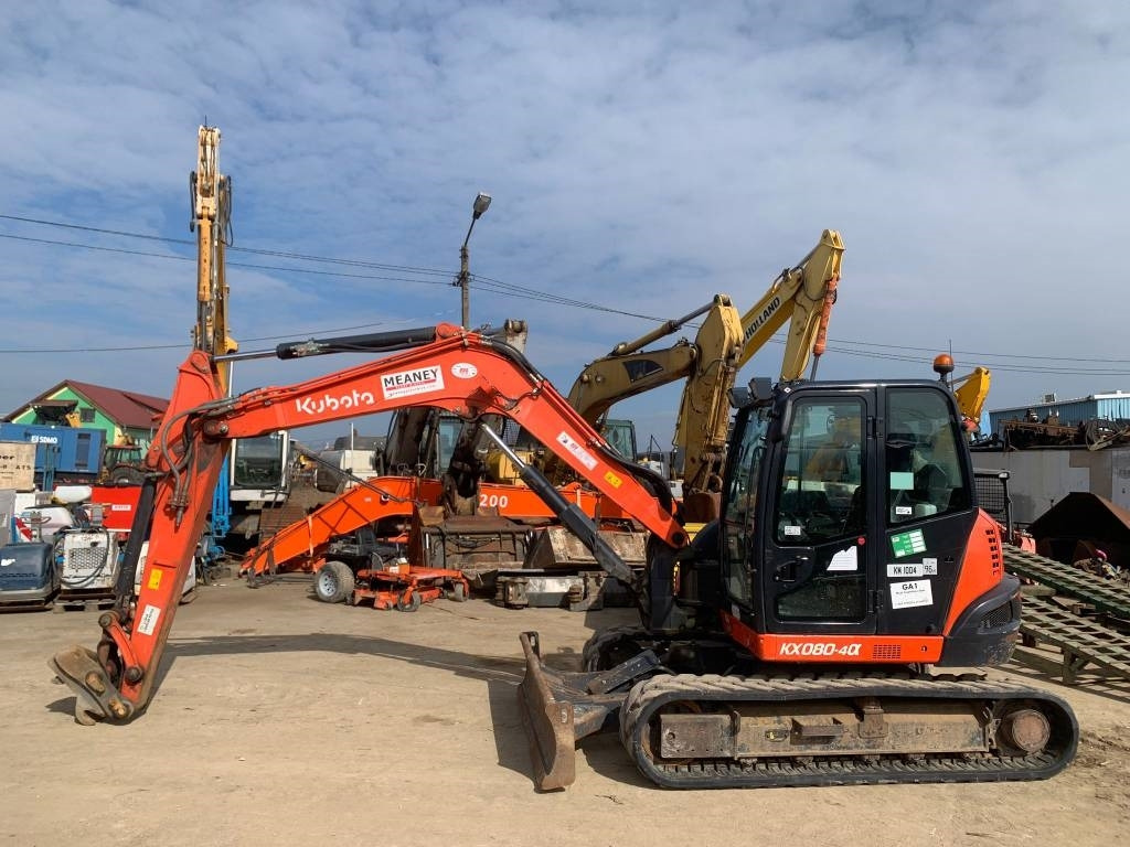 Kubota KX 080-4A  - Mini excavator: picture 2 Kubota KX 080-4A  - Mini excavator: picture 2
