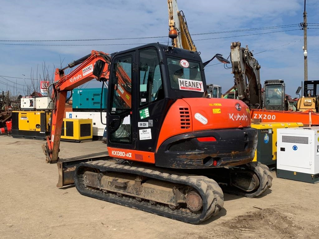 Kubota KX 080-4A  - Mini excavator: picture 3 Kubota KX 080-4A  - Mini excavator: picture 3