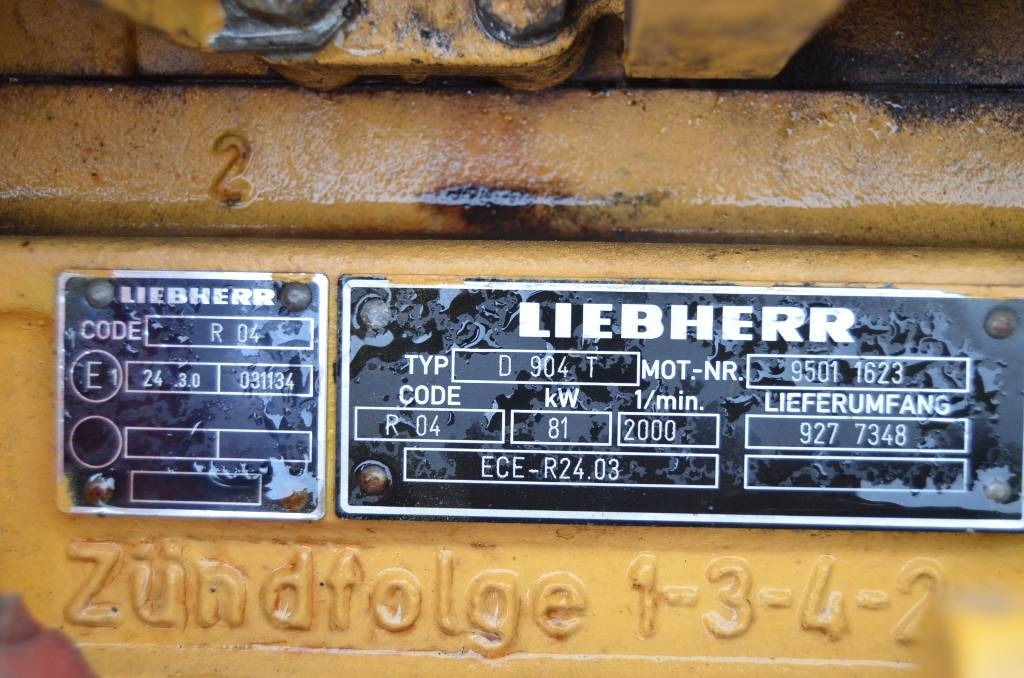 Liebherr D904 T - Engine for Construction machinery: picture 3 Liebherr D904 T - Engine for Construction machinery: picture 3