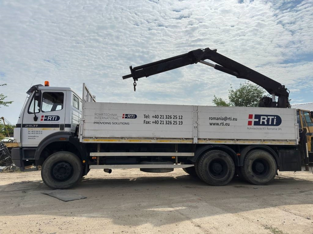 Crane truck, Dropside/ Flatbed truck Mercedes-Benz 2531: picture 6 Crane truck, Dropside/ Flatbed truck Mercedes-Benz 2531: picture 6