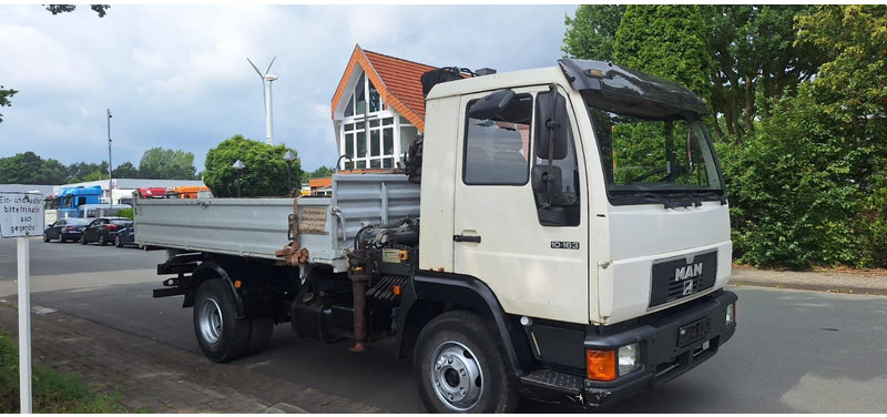 MAN 10.163 Kipper mit Kran+Greifer - Tipper: picture 4 MAN 10.163 Kipper mit Kran+Greifer - Tipper: picture 4