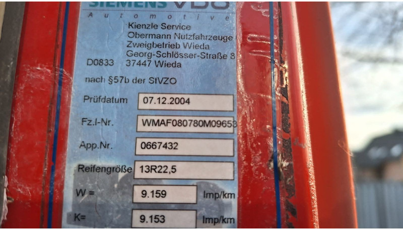 Hook lift truck MAN 26.272 K Abroller Blatt/Blatt 6x4: picture 10 Hook lift truck MAN 26.272 K Abroller Blatt/Blatt 6x4: picture 10