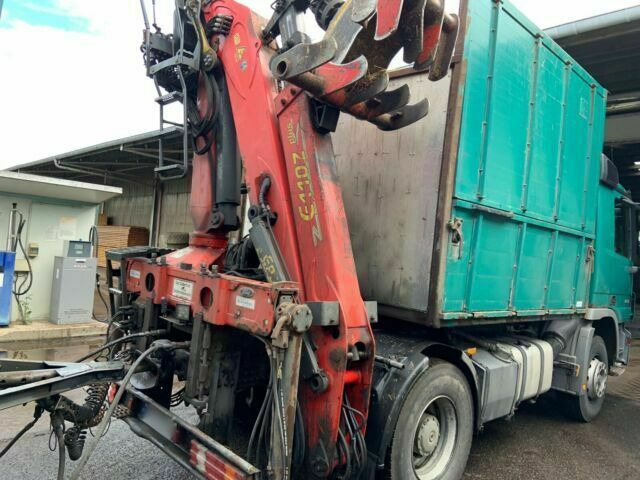 Mercedes-Benz 1841K 4x2 Actros Kipper mit Kran+Greifer - Tipper, Crane truck: picture 5 Mercedes-Benz 1841K 4x2 Actros Kipper mit Kran+Greifer - Tipper, Crane truck: picture 5