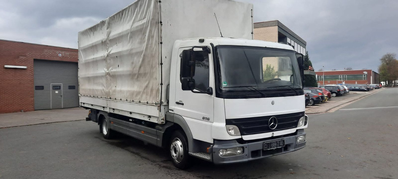 Mercedes-Benz 816 Pritsche Plane - Curtain side van: picture 2 Mercedes-Benz 816 Pritsche Plane - Curtain side van: picture 2