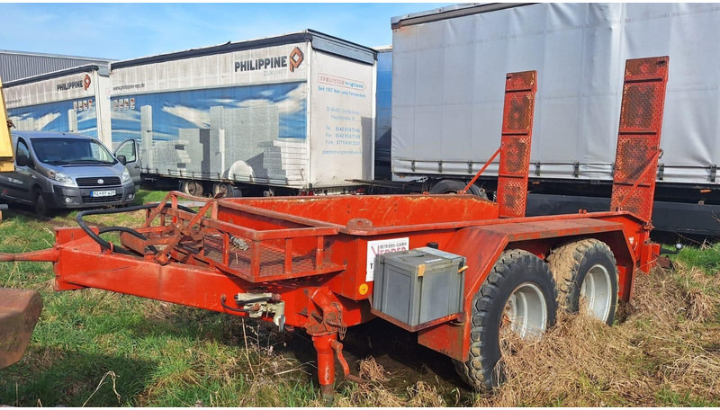 Westfalia 2-Achser Tanden Tieflader mit Rampen - Dropside/ Flatbed trailer: picture 2 Westfalia 2-Achser Tanden Tieflader mit Rampen - Dropside/ Flatbed trailer: picture 2