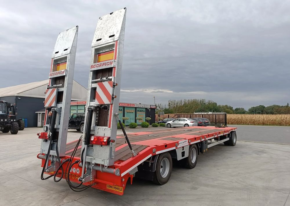 Scorpion 3 oś na obrotnicy - Low loader trailer: picture 5 Scorpion 3 oś na obrotnicy - Low loader trailer: picture 5