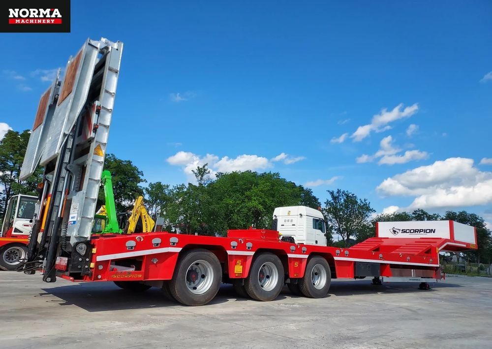 Scorpion 3 osie płaska - Low loader semi-trailer: picture 3 Scorpion 3 osie płaska - Low loader semi-trailer: picture 3