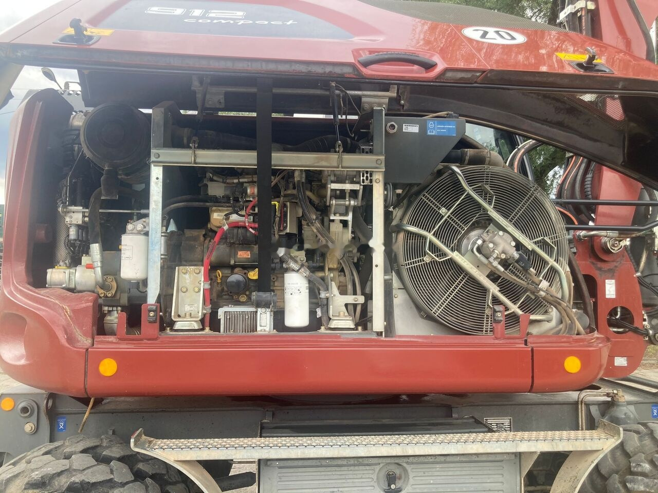 Wheel excavator Liebherr A 912 Compact Rotator R4: picture 18 Wheel excavator Liebherr A 912 Compact Rotator R4: picture 18