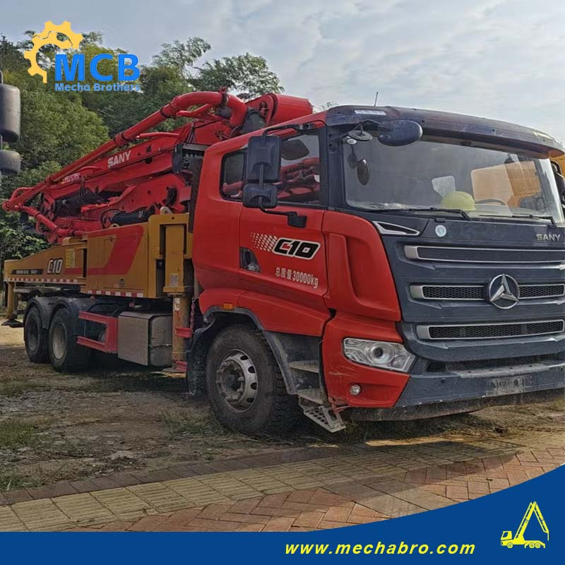 SANY SYM5330THRIF - Concrete pump truck: picture 4 SANY SYM5330THRIF - Concrete pump truck: picture 4