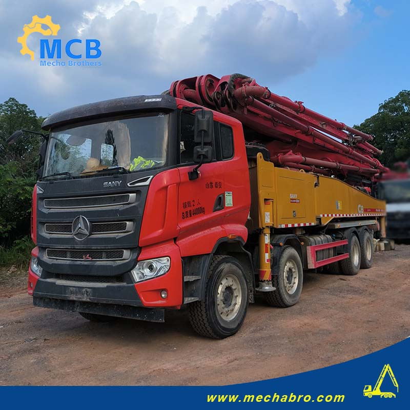 SANY SYM5445THB - Concrete pump truck: picture 3 SANY SYM5445THB - Concrete pump truck: picture 3