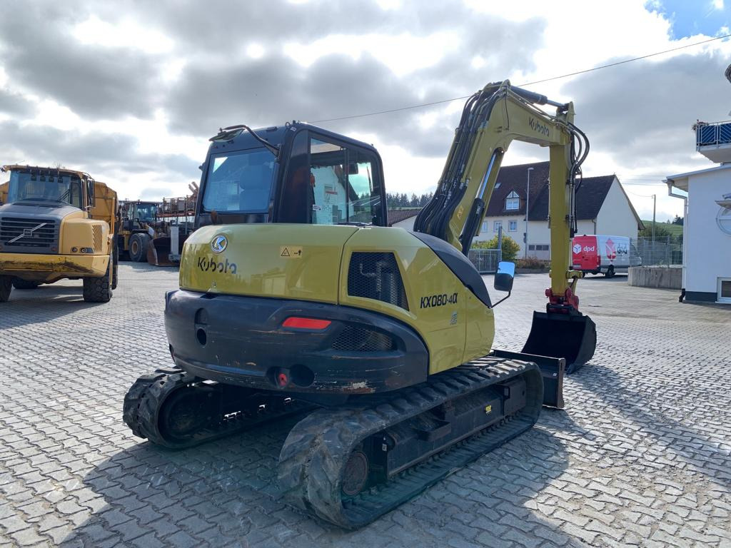 Kubota KX080-4@ - Mini excavator: picture 5 Kubota KX080-4@ - Mini excavator: picture 5