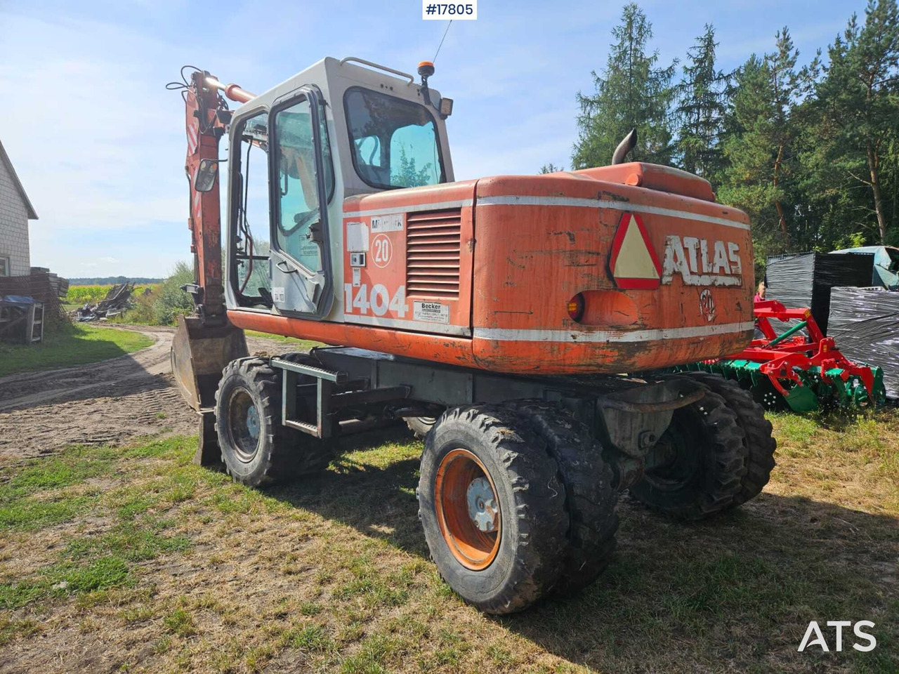 1995 Atlas 1404 - Wheel excavator: picture 5 1995 Atlas 1404 - Wheel excavator: picture 5