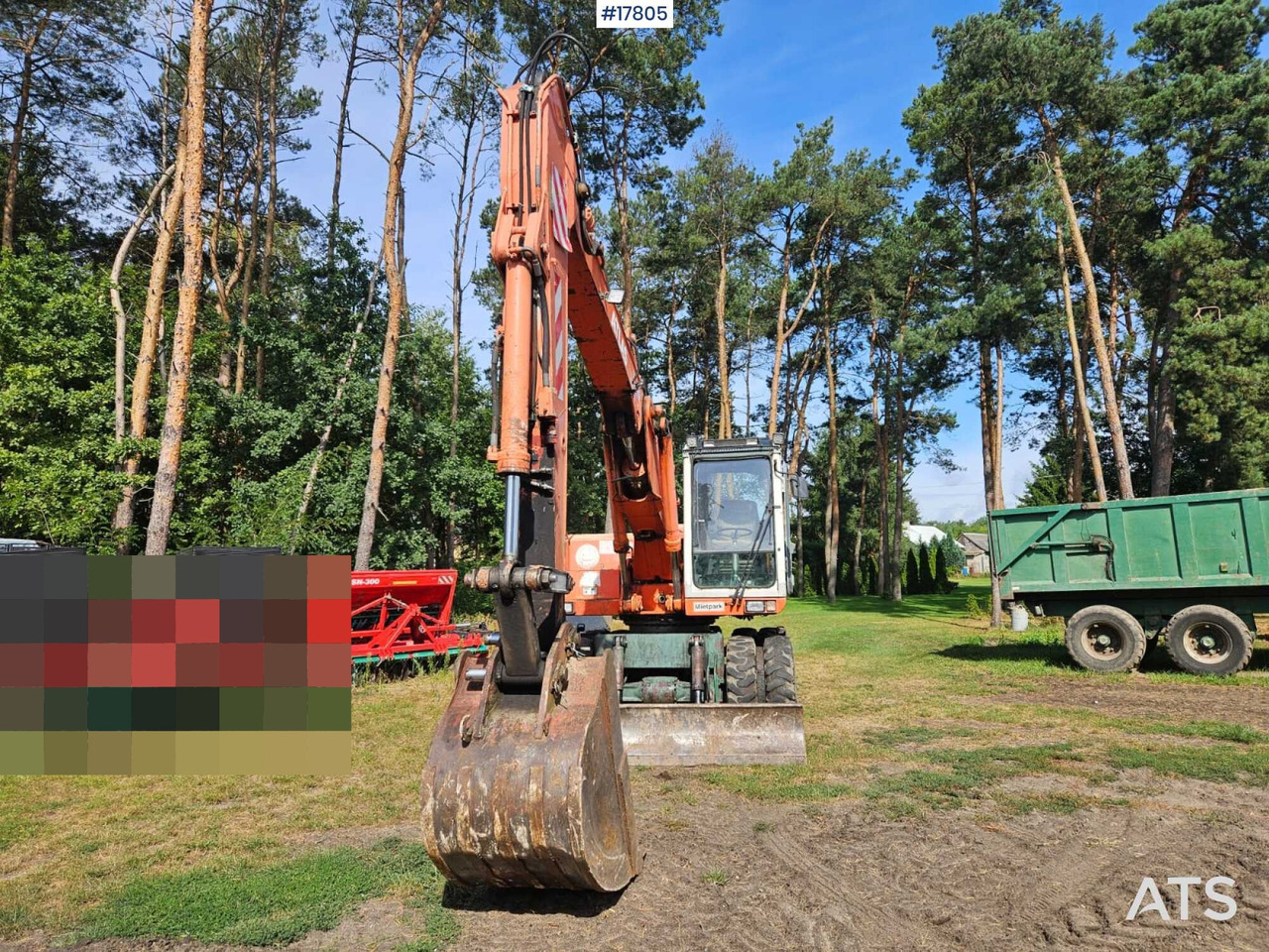 1995 Atlas 1404 - Wheel excavator: picture 3 1995 Atlas 1404 - Wheel excavator: picture 3