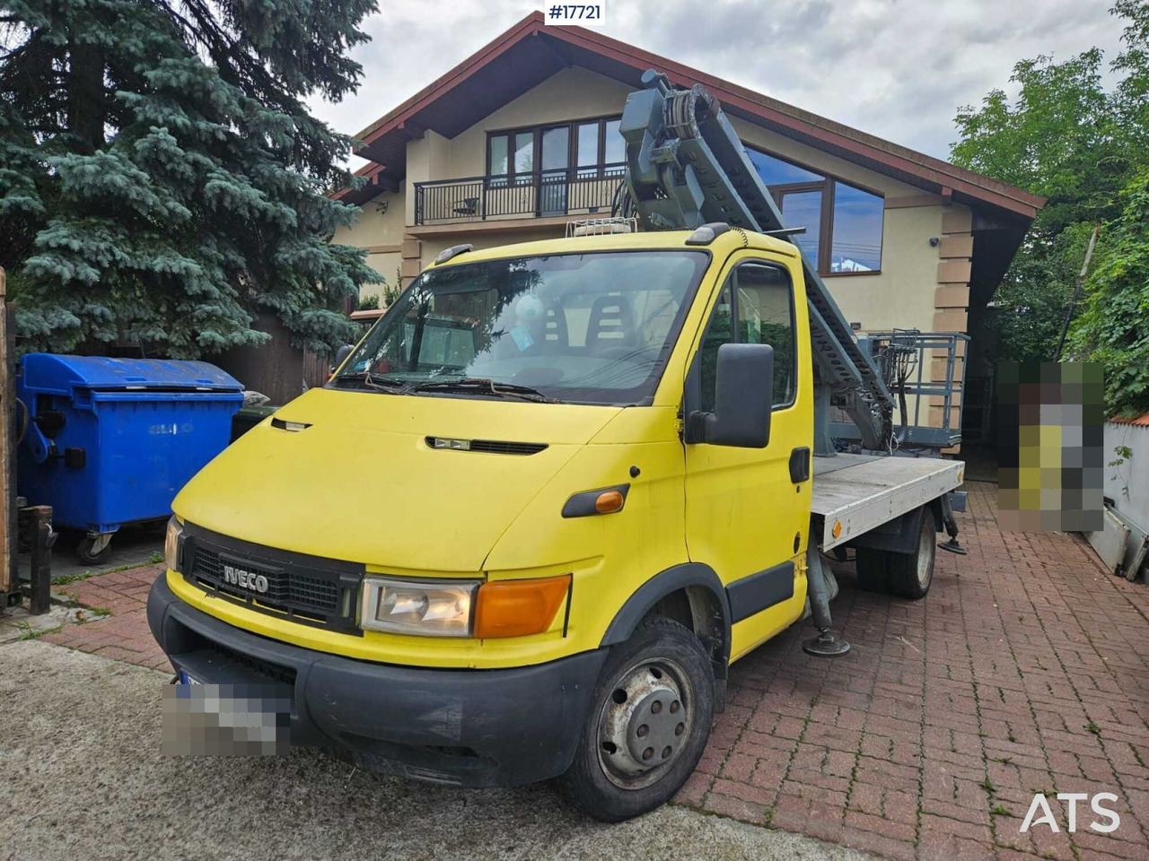 2000 Iveco Daily 35C11 - Trailer mounted boom lift: picture 4 2000 Iveco Daily 35C11 - Trailer mounted boom lift: picture 4