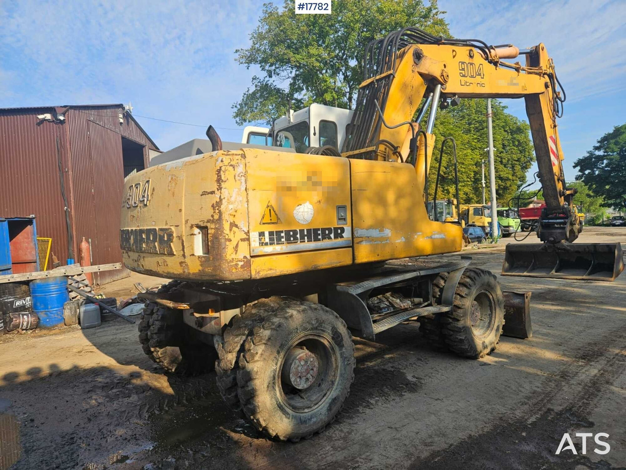 2002 Liebherr A 904 - Wheel excavator: picture 2 2002 Liebherr A 904 - Wheel excavator: picture 2