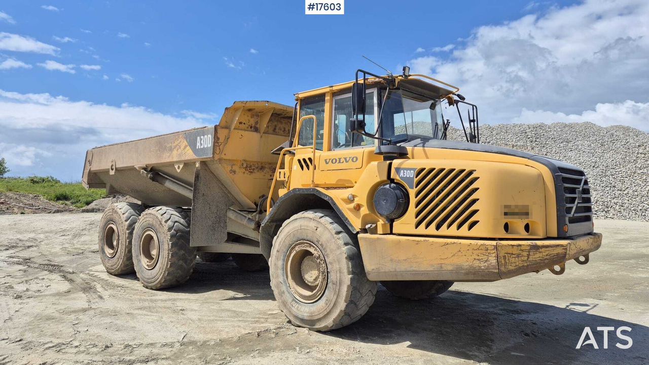 2002 Volvo A30D - Articulated dumper: picture 4 2002 Volvo A30D - Articulated dumper: picture 4