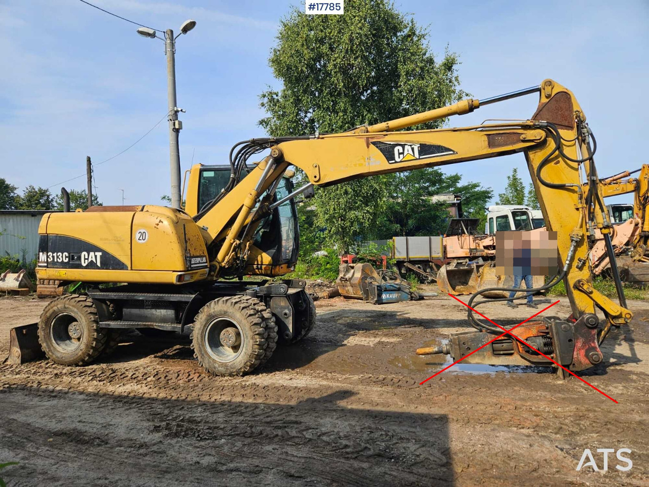 2005 CAT M313 C - Wheel excavator: picture 5 2005 CAT M313 C - Wheel excavator: picture 5