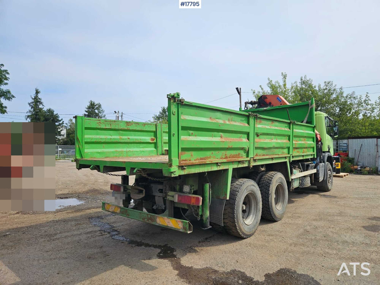 2007 Scania P 340 - Dropside/ Flatbed truck, Crane truck: picture 4 2007 Scania P 340 - Dropside/ Flatbed truck, Crane truck: picture 4