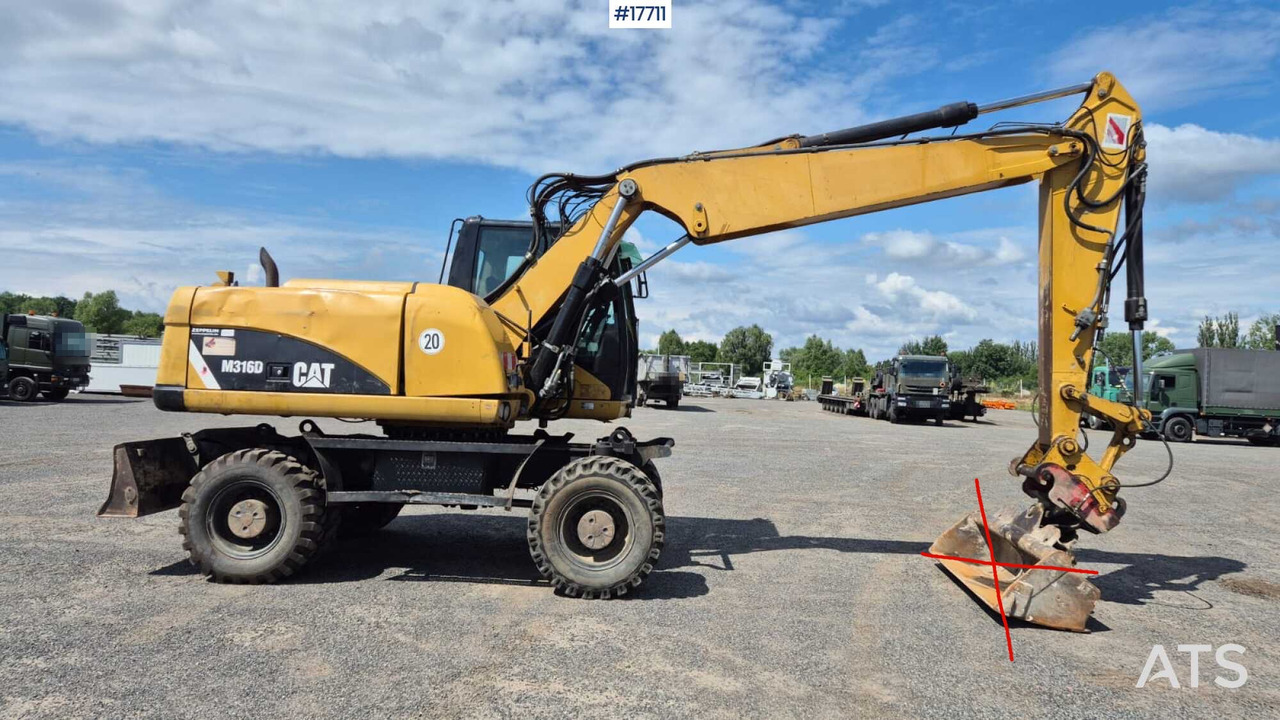 2008 CAT M316D - Wheel excavator: picture 3 2008 CAT M316D - Wheel excavator: picture 3