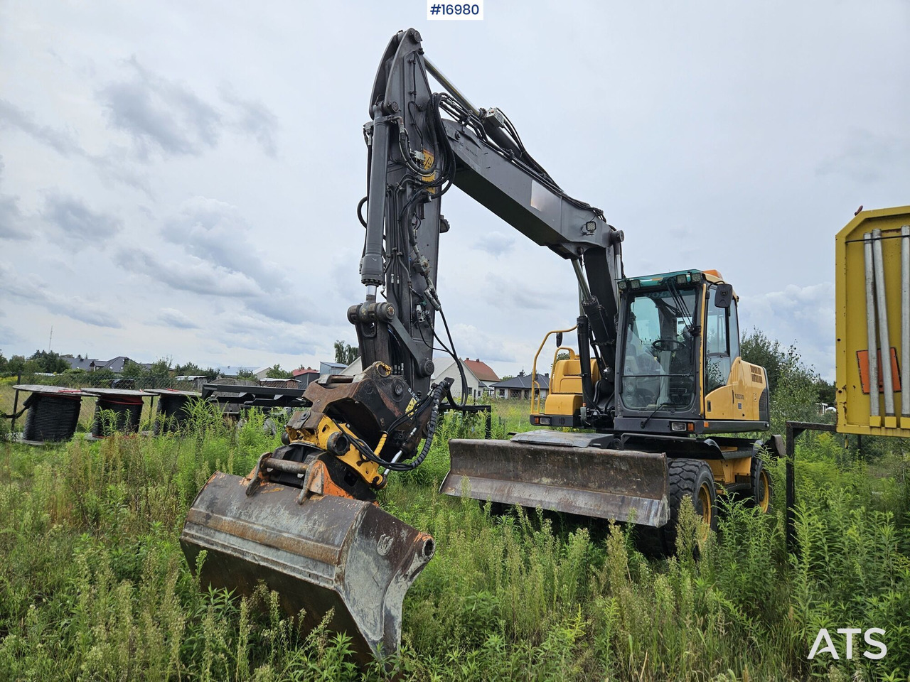 2010 Volvo EW160C z rototilt i łyżką w zestawie - Wheel excavator: picture 3 2010 Volvo EW160C z rototilt i łyżką w zestawie - Wheel excavator: picture 3
