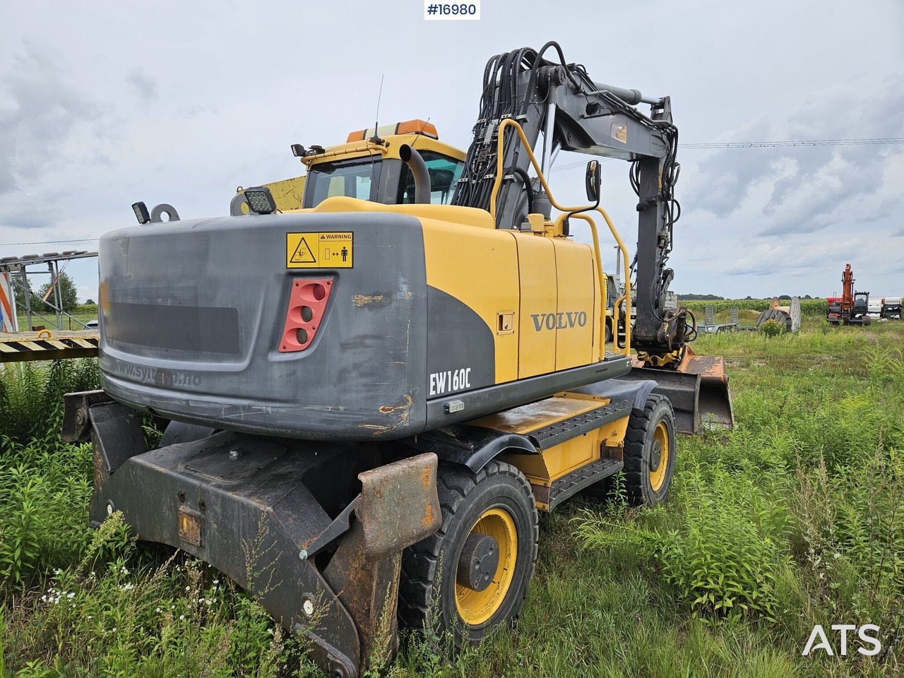 2010 Volvo EW160C z rototilt i łyżką w zestawie - Wheel excavator: picture 5 2010 Volvo EW160C z rototilt i łyżką w zestawie - Wheel excavator: picture 5