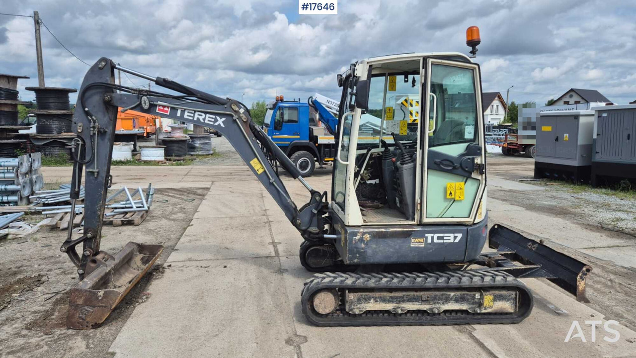 2012 Terex TC 37 - Mini excavator: picture 3 2012 Terex TC 37 - Mini excavator: picture 3