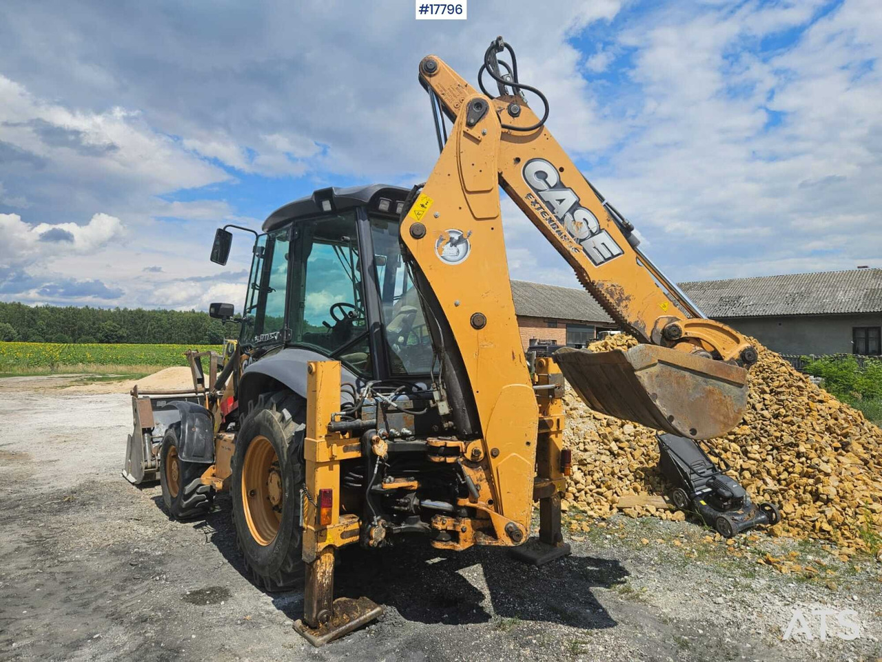 2014 Case  ST 580 - Backhoe loader: picture 4 2014 Case  ST 580 - Backhoe loader: picture 4