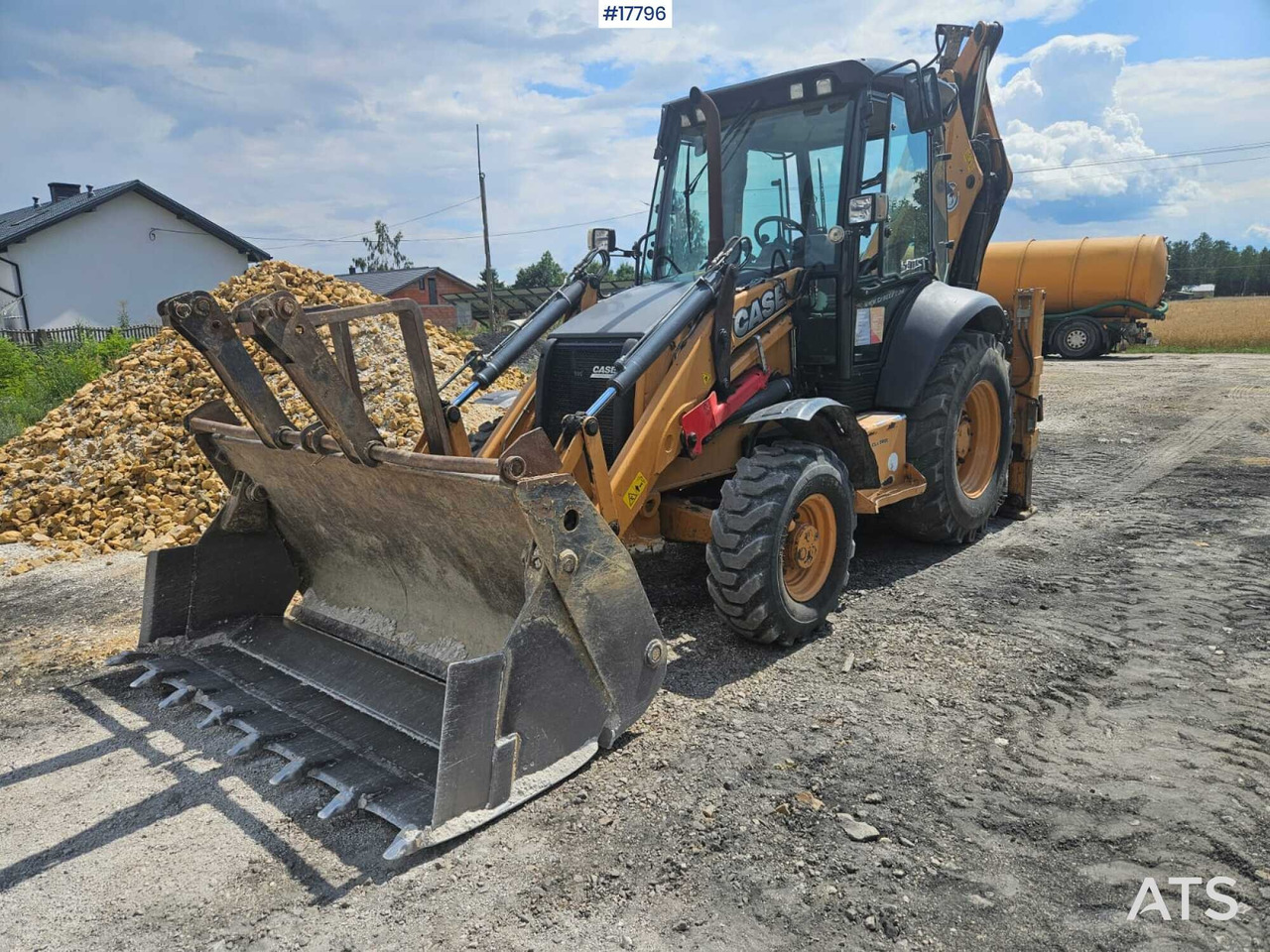 2014 Case  ST 580 - Backhoe loader: picture 3 2014 Case  ST 580 - Backhoe loader: picture 3
