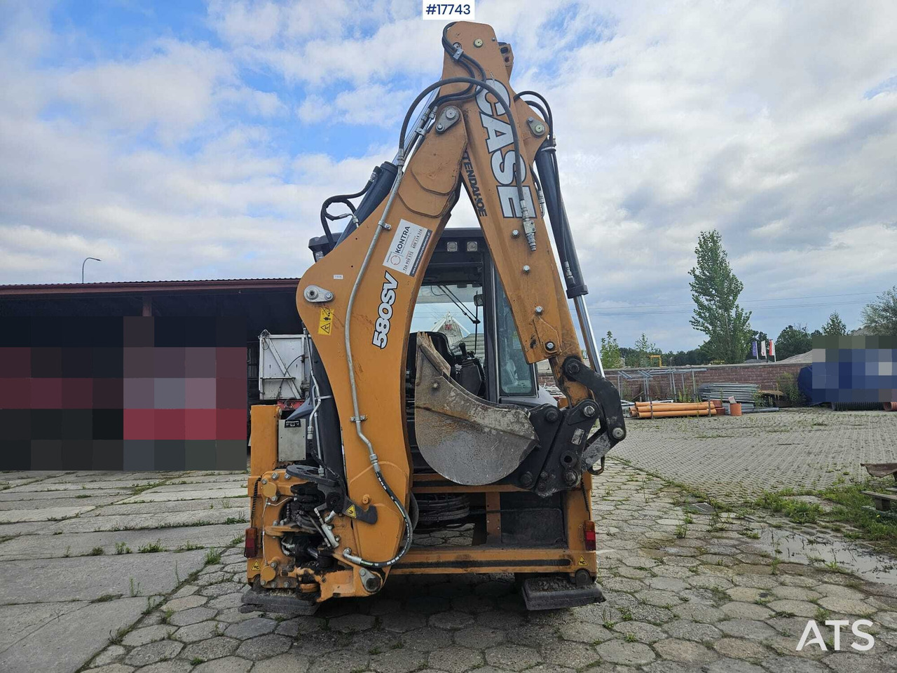 2022 Case 580SV - Backhoe loader: picture 4 2022 Case 580SV - Backhoe loader: picture 4