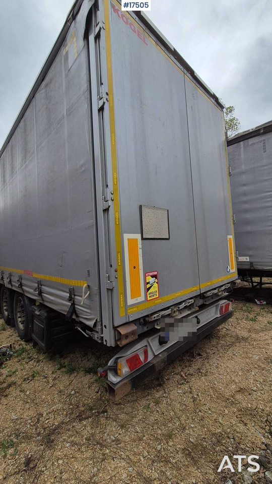 Semi-trailer KOGEL S-24 (2019) - Curtainsider semi-trailer: picture 4 Semi-trailer KOGEL S-24 (2019) - Curtainsider semi-trailer: picture 4
